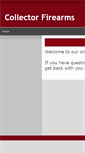 Mobile Screenshot of collectorfirearms.com